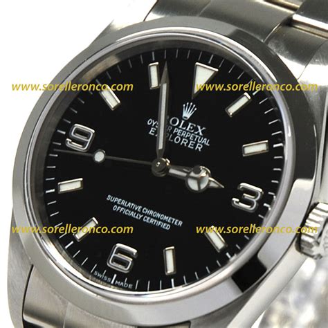 rolex explorer nero usato|used rolex watches for sale.